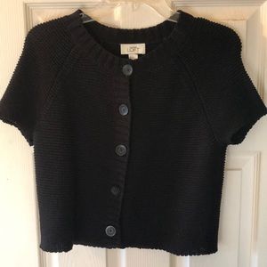 LOFT black short sleeved sweater